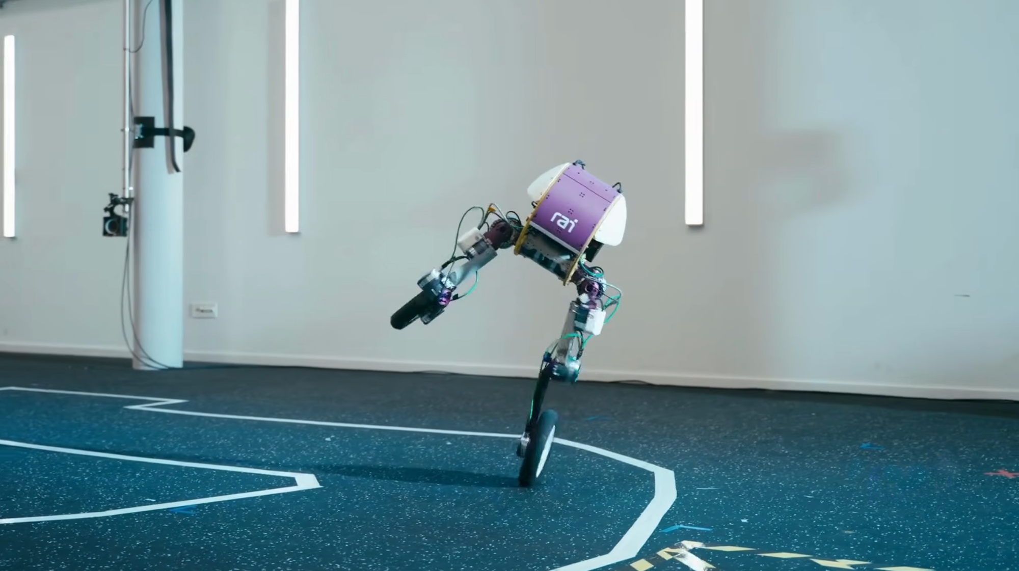 Roadrunner Robot Uses One AI Policy for Wheels and Legs