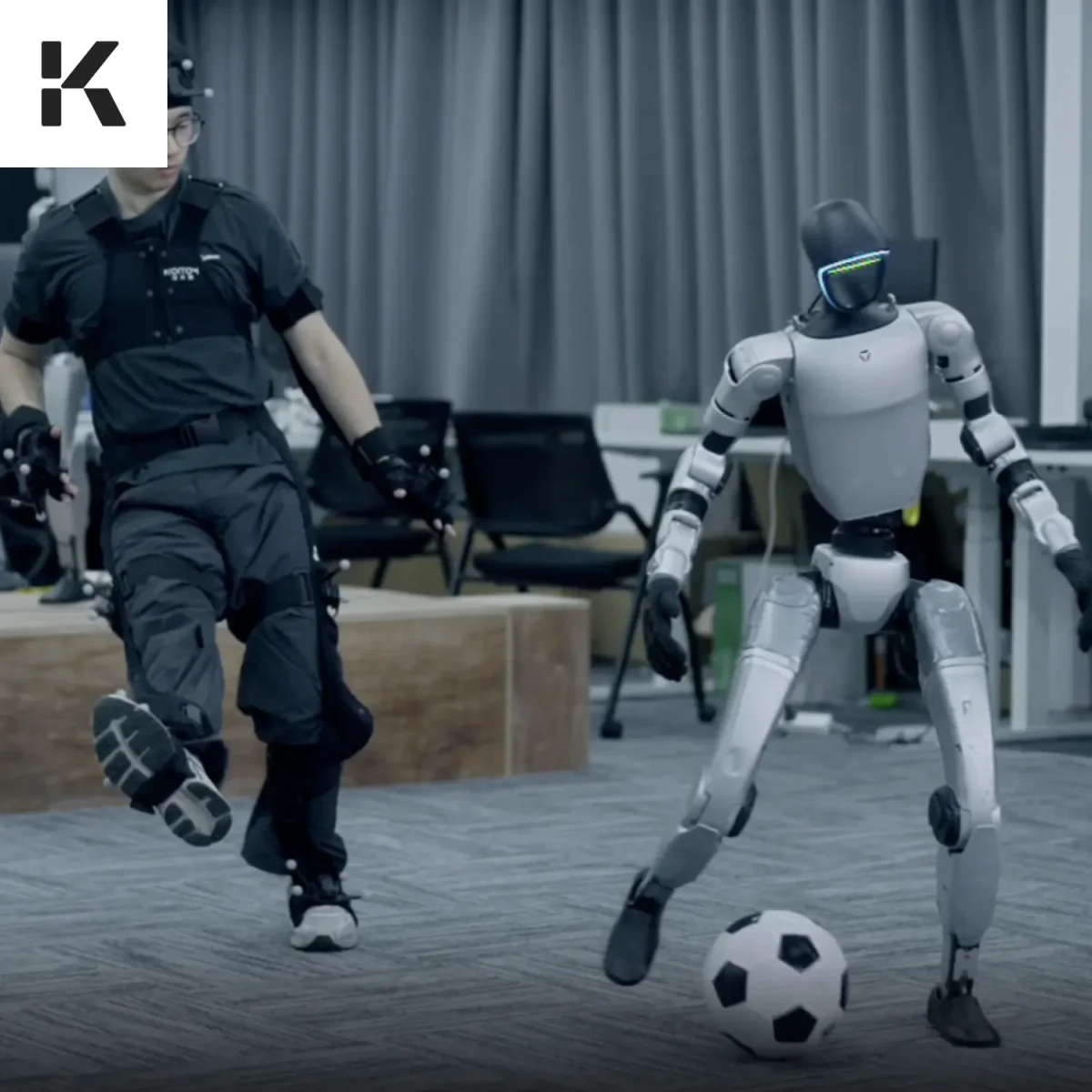 AMS Humanoid Training System by Kinetix AI