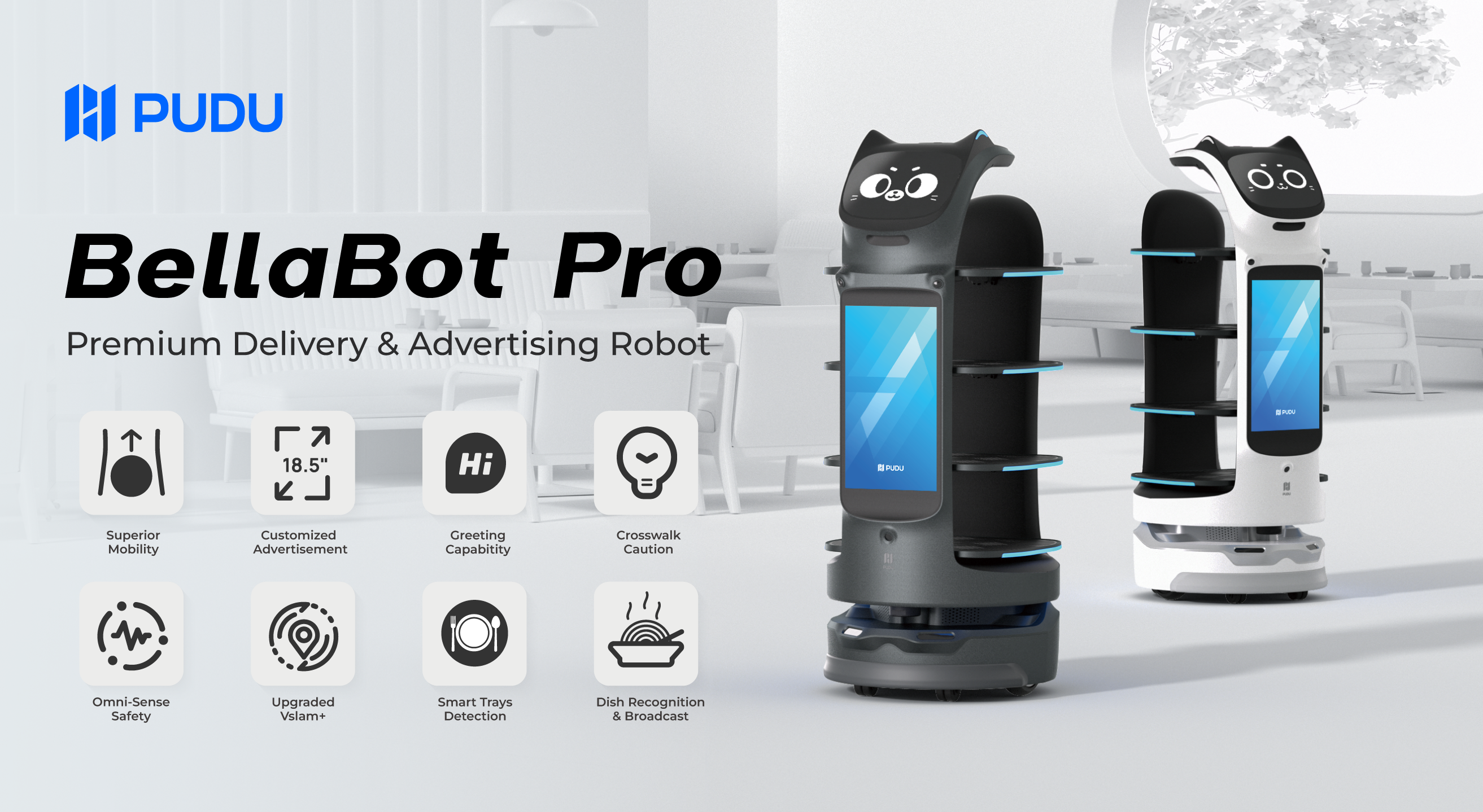 Pudu BellaBot: Precio, Especificaciones y Dónde Comprarlo photo 7